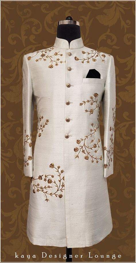 Indian Wedding Outfits For Men, Indian Wedding Groom, Engagement Dress For Groom, Marriage Clothes, Indian Groom Dress, Groom Sherwani, Sherwani For Men Wedding, Outfit Designer, Groom Dress Men