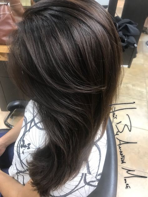 Level 5 ash brown with streaks of Level 6 iridescent gold#redkenobsessed #redken #behindthechair #salonsantinas #hair #capecoral #ftmyers Level 5 Ash Brown Hair, Level 5 Brown Hair, Level 5 Hair, Level 6 Hair, Level 6 Hair Color, Dark Lowlights, Coffee Brown Hair, Hair Levels, Golden Brown Hair