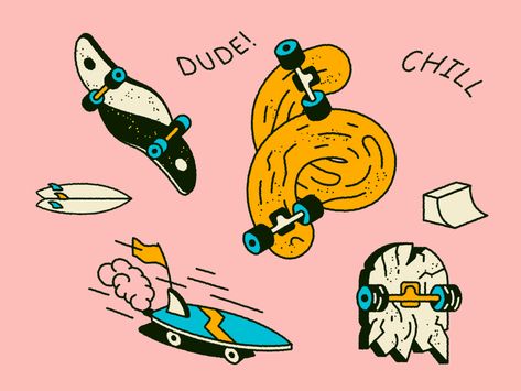 Skater Illustration, Egg Doodle, Skater Boy Aesthetic, Skateboard Poster, Skateboard Illustration, Skater Art, Skater Design, Tufting Ideas, Cartoon Cookie