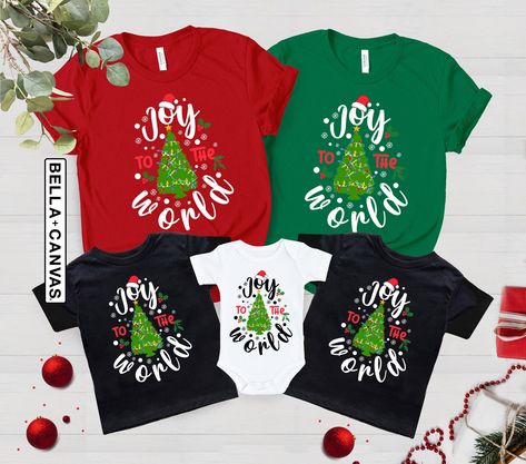 Preschool Christmas Tree, Christmas Tree Shirts, Tree Shirts, Family Matching Pajamas, Christmas Shirts For Kids, Single Shirt, Christmas Tree Shirt, Merry Christmas Shirts, Preschool Christmas