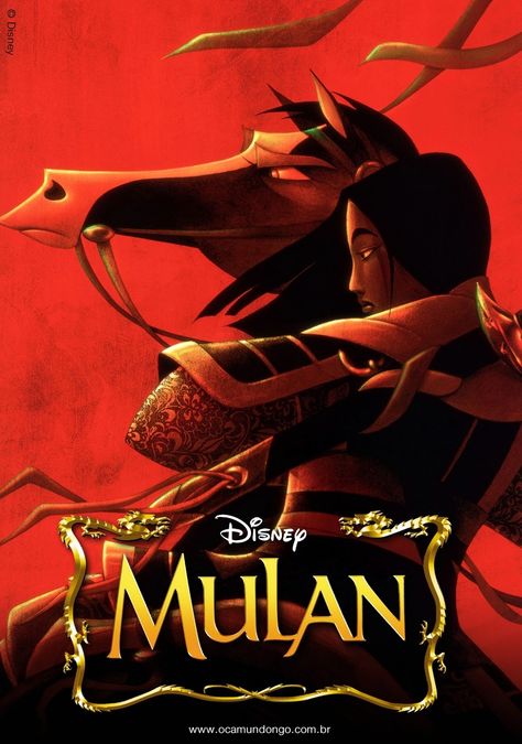 Mulan (1998) Mulan Movie, Walt Disney Movies, Disney Movie Posters, Mulan Disney, Movie Club, Film Disney, Eddie Murphy, Walt Disney Pictures, Pinturas Disney