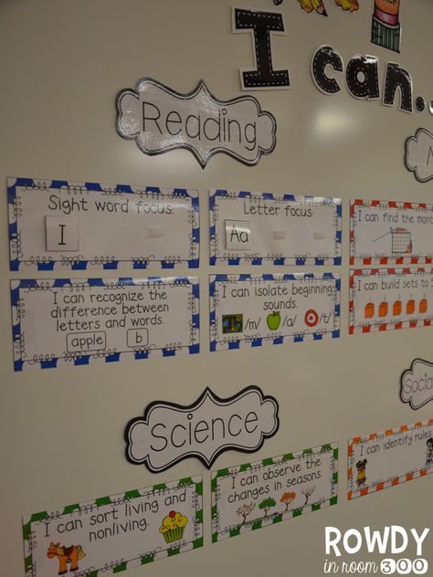 Learning Intentions And Success Criteria Kindergarten, Learning Objectives Display Kindergarten, I Can Statements Display, Kindergarten Data Wall, Objectives Display, Data Walls, Focus Walls, Learning Intentions, Data Wall