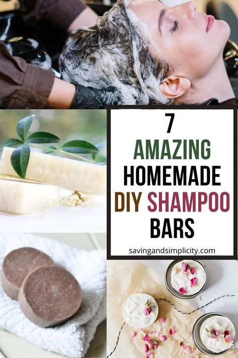 Are you looking to live more frugally? Do you love DIY? Shampoo bars like bars of soap are an easy to make frugal DIY project that can save you a ton of cash. Discover just how easy it is to make homemade shampoo bars (think Lush) and 7 amazing shampoo bar recipes you need to try. The rosemary mint solid shampoo bar is a must try. Diy Shampoo Bars, Make Your Own Shampoo, Conditioner Bar Recipe, How To Make Shampoo, Lush Shampoo Bar, Diy Shampoo Recipe, Diy Shampoo Bar, Lush Shampoo, Homemade Shampoo Bar