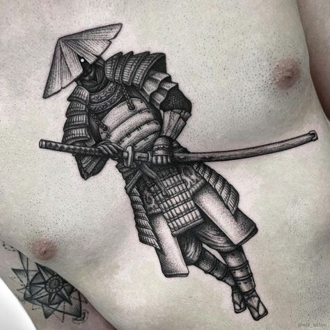 Arte Trash Polka, Trippy Tattoo Ideas, Japanese Warrior Tattoo, Trippy Tattoo, Samurai Warrior Tattoo, Doctor Tattoo, Traditional Black Tattoo, Animal Sleeve Tattoo, Samurai Tattoo Design