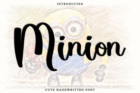 Minion is a magical handwritten font carefully created with a touch of elegance. Clean and a little bit quirky, this font is the perfect fit for all of your logos, branding, social media, and crafty DIY projects. Try before you buy Minion font for iOS, Android, macOS, or Windows for free, or you can download […] The post Minion Font appeared first on FreeFontDL. Minion Font, Minions Minions, Branding Social Media, Free Script Fonts, Commercial Fonts, Font Generator, Font Types, Handwritten Font, Elegant Invitations