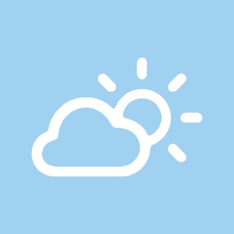 Light blue weather phone icon Light Blue Weather App Icon, Light Blue Apple Icons, Icons For Apps Blue Theme, Widget Icon Blue Pastel, Light Blue Iphone Icons Aesthetic, Aesthetic App Icons Pastel Blue Phone, Pastel Blue Widget Icons, Light Blue Icons For Apps Phone, Light Blue App Icons Photos