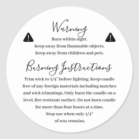 Candle Warning Labels Free Printable, Small Candle Business, Diy Candles Video, Candle Packaging Design, Label Candle, Aroma Candles, Diy Candle Labels, Candle Labels Design, Homemade Scented Candles