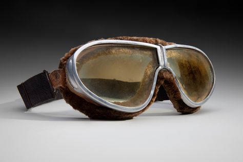 Vintage Flight Goggles Abner Krill, Hawks Aesthetic, Noir Character, Flight Goggles, Pea Shooter, Airport Flight, Flight Suits, Aviator Goggles, Building Character