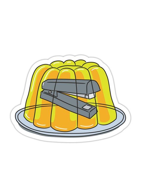 Stapler in Jell-O Sticker

Relive your favorite The Office moment with this hilarious sticker! Perfect for any fan of the show. #theoffice #tvshowmerchandise . #Stapler_In_Jello #Office_Merchandise #Helloween_Wallpaper #Weird_Stickers Stapler In Jello, Office Merchandise, Helloween Wallpaper, Weird Stickers, The Office Stickers, Sticker Design Inspiration, Jello Mold, Office Wallpaper, Flyer Design Inspiration