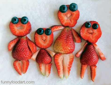 Food Art For Kids, Childrens Meals, Cute Snacks, Food Carving, Healthy Brain, Fun Kids Food, Best Fruits, Food Crafts, Edible Art