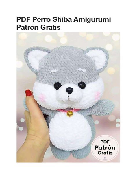 Pola Amigurumi, Amigurumi Elephant, Crochet Amigurumi Free Patterns, Rope Dog, Crochet Amigurumi Free, Crochet Instructions, Crochet Dog, Crochet Patterns For Beginners, Amigurumi Free