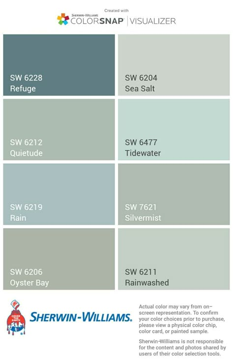 Muted Teal Paint Color Sherwin Williams, Sherwin Williams Blue Green Paint, Seafoam Green Sherwin Williams, Periwinkle Paint Color Benjamin Moore, Pool House Colors Schemes, Riverway Sherwin Williams Kitchen, Eucalyptus Sherwin Williams, Refuge Sherwin Williams, Sherwin Williams Blue Green