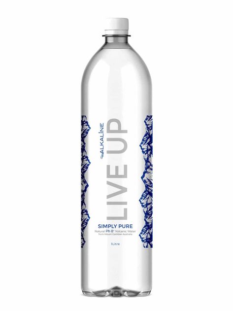 Premium Water Bottle • Datact • Design of an water bottle packaging Water Graphic Design, Water Bottle Packaging, Mineral Water Brands, Premium Water Bottle, Plastic Bottle Design, Water Graphic, Water Bottle Label Design, Branded Water Bottle, Watermelon Smoothie