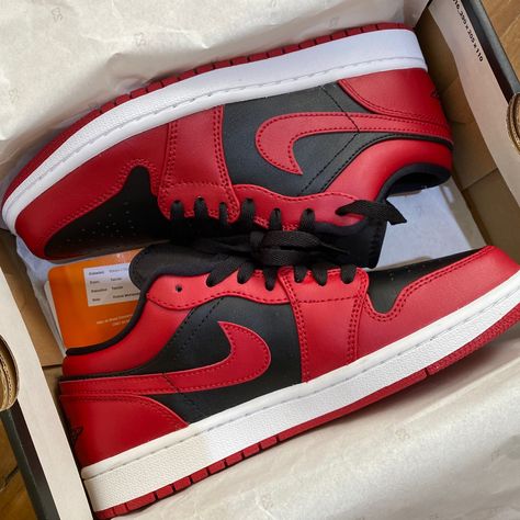 Jordan 1 Low Reverse Bred, Air Jordan 1 Low, Jordan 1 Low, Air Force Sneakers, Air Jordan 1, Nike Air Force Sneaker, Nike Air Force, Jordan 1, Air Jordan