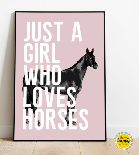 Girl Horse Room, Horse Girls Bedroom, Horse Themed Bedrooms, Horse Bedroom, Horse Wall Decor, Horse Room, Horses Wall Decor, Horses Theme, Horse Decor