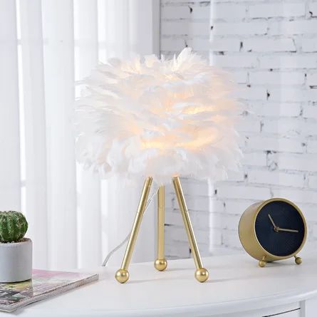 beautiful addition to any room in the house Chic Lamp, Tripod Table Lamp, Bedroom White, Tripod Table, Gold Table Lamp, Lamp Bedroom, Geometric Chandelier, Lamp Set, Globe Chandelier