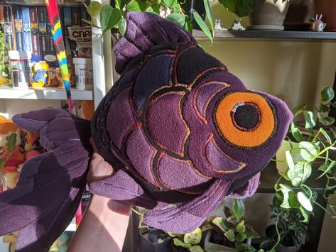 Goldfish Pillow, Black Moor Goldfish, Fish Plush, Vinyl Toys, Cute Stuffed Animals, Good Enough, Cool Items, Softies, Felt Crafts