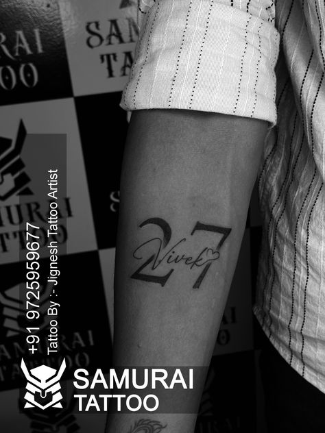 27 Tattoo Number Ideas, 27 Tattoo Number, Number Tattoo Ideas, 27 Tattoo, Tattoo Number, Number Ideas, Number Tattoo, Number Tattoos, Samurai Tattoo