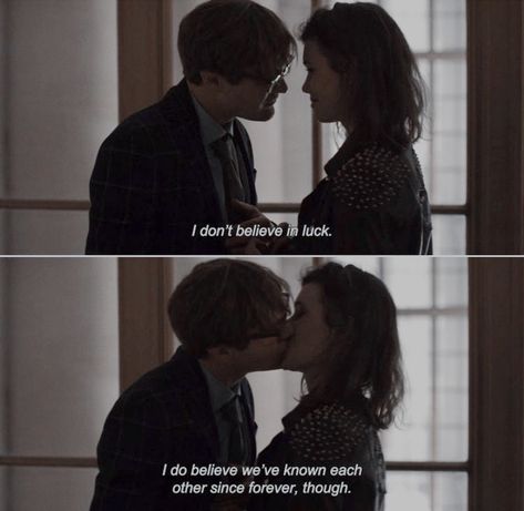 I Origins Quotes, I Origins, Favorite Movie Quotes, Movie Lines, Film Quotes, Tv Quotes, Film Stills, Two People, Hopeless Romantic