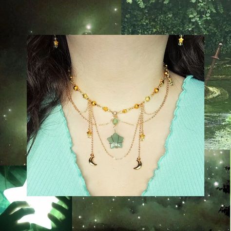 Green Star Necklace 🌟💚 Green Aventurine star necklace! I got this cute little star in a shop called @beadsandbasics in Utrecht, they have the cutest stuff 💕 Trying something new with the moons hanging down, let me know what you think! €35 set with matching earrings Link to buy: https://thebeadeddragonsshop.etsy.com/listing/1740158971 #handmadejewelry #handmade #jewelry #jewelrydesigner #jewelrymaking #jewelryset #jewelrybusiness #smallbusiness #supportsmallbusiness #smallbusinessowner #s... Dragon Shop, Green Aventurine Stone, Trying Something New, Green Star, Aventurine Stone, Necklace Green, Cute Necklace, Green Necklace, Try Something New