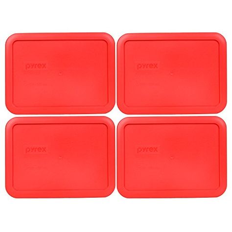 Pyrex 7210PC Rectangle Red 3 Cup Storage Lid for Glass Dish 4 Red *** Click image for more details. (This is an affiliate link) #bakingtoolsandaccessories Baking Hobby, Pyrex Lids, Cup Storage, Red Rectangle, Drinkware Accessories, Store Organization, Mixing Bowls, Plastic Wrap, Dishwasher Racks