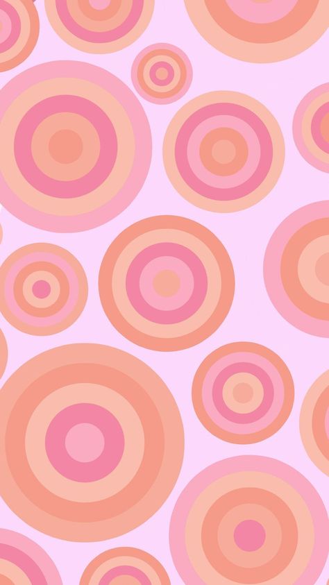 Ipad Design, Disco Vibes, Groovy Party, Pink Circle, Background Print, Orange Wallpaper, Scrapbooking Inspiration, Orange And Pink, Print Swimsuit