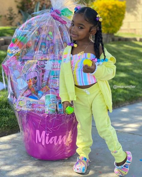 Kids Easter Outfits, Creative Easter Baskets, Kids Gift Baskets, Diy Spa, Cute Princess, Mommy Life, Better Half, Black Babies