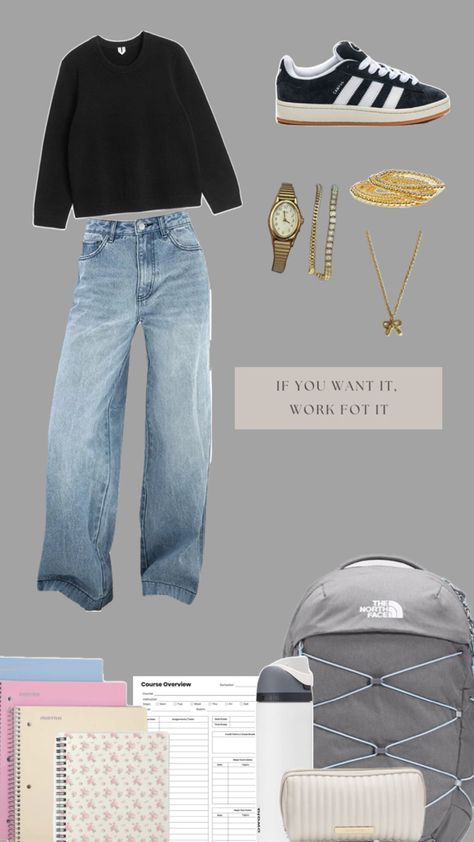 #fyp #fy #outfits #school #backtoschool #jewelry #jeans in dress code for most schools School Dress Code Outfits, School Outfits Dress Code, Outfit Ideas For School Dress Code, Cute Outfit Ideas For School, School Outfits Dress, Dress Code Outfits, Outfit Ideas For School, School Dress Code, School Dress