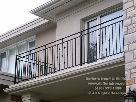 Wrought Iron Railing Exterior, Mediterranean Balcony, Steel Grill Design, Design Balcony, Iron Balcony Railing, Wood Floor Design, Balcony Grill, Balcony Grill Design, Modern Balcony