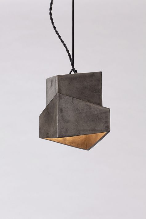 Hollace Cluny / Decade Pendant by Atelier de Troupe California Architecture, Bauhaus Architecture, Chic Lighting, Organization Furniture, Blackened Steel, Handmade Lighting, Wax Casting, Lost Wax Casting, Bronze Pendant