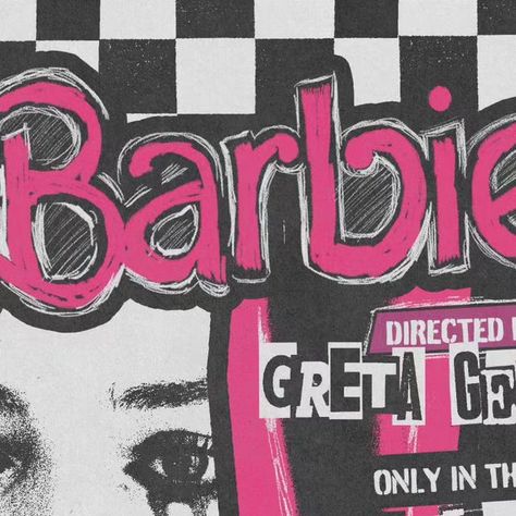 nothing last 4ever on Instagram: "353. barbie This Barbie is Punk. Spent many hours working on this one, hope you like it 🩷🖤 #artgram #posterart #design #designfeed #grqphiclounge #posterunion #movieposter #barbiemovie #barbie #vintagelab #punk #grunge #xeroxart #graphicsdesign #merchdesign" Pop Punk Graphic Design, Punk Barbie Aesthetic, Gothic Barbie Aesthetic, Barbie Graphic Design, Pink Punk Aesthetic, Grunge Barbie, Punk Moodboard, Podcast Photoshoot, Mattel Logo