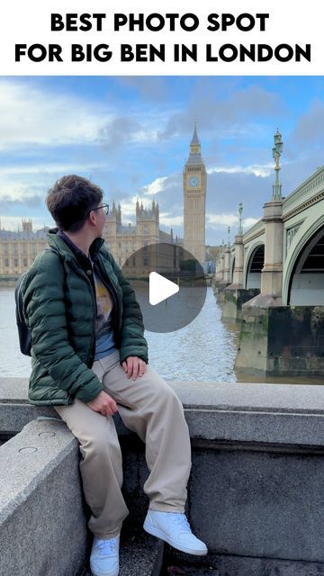 Cora - Travel Content Creator ✈️ on Instagram: "This is by far the best place to get a photo with Big Ben while in London 🇬🇧 #BigBen #BigBenLondon #BigBen🇬🇧" London Bigben, London Photo Ideas, Big Ben London, Travel Content, London Photos, Content Creator, Big Ben, The Good Place, In London