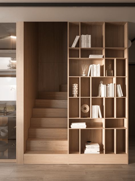 Concept Interior Design, Shelf Book, Small Home Offices, Bookcase Design, Furniture Details Design, Closet Layout, Shelving Design, Architecture Concept, Interior Stairs