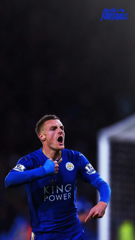 Jamie Vardy Wallpaper, Leicester City Wallpapers, Vardy Jamie, Vardy Leicester, Leicester City Fc, Jamie Vardy, Football Players Photos, Premier Lig, Retro Football Shirts