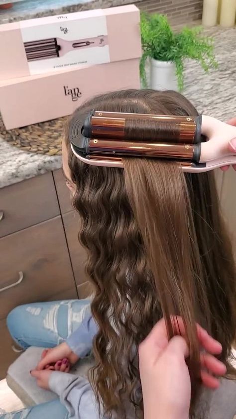 Get The Le Vogue for $69 | ⭐SECRET SALE this is one you gotta run and grab 🤯🤯🤯 ❤ Le Vogue Deep Waver from L'ange is only $69 (was $179) plus FREE shipping while supplies last! ⭐ Le... | By A Thrifty Mom | Facebook Deep Waver, Secret Sale, Vogue, Running, Free Shipping, Hair