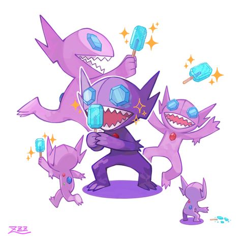 Safebooru Sableye Pokemon, Ghost Type Pokemon, Ghost Pokemon, Ghost Type, Netflix Anime, Pokemon Oc, Pokemon Teams, Pokemon Drawings, Pokemon Fan Art