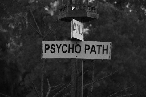 A road less travelled - Imgur Street Sign, Visual Statements, E Card, Street Signs, American Horror Story, Funny Signs, I Smile, Dark Aesthetic, Dark Side