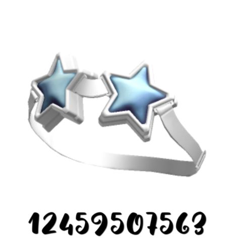 Blue Roblox Codes, Roblox Code Accessories, Roblox Codes For Accessories, Diy Nose Rings, Roblox Accessories, Roblox Items, Brookhaven Codes, Roblox Code, Roblox Guy