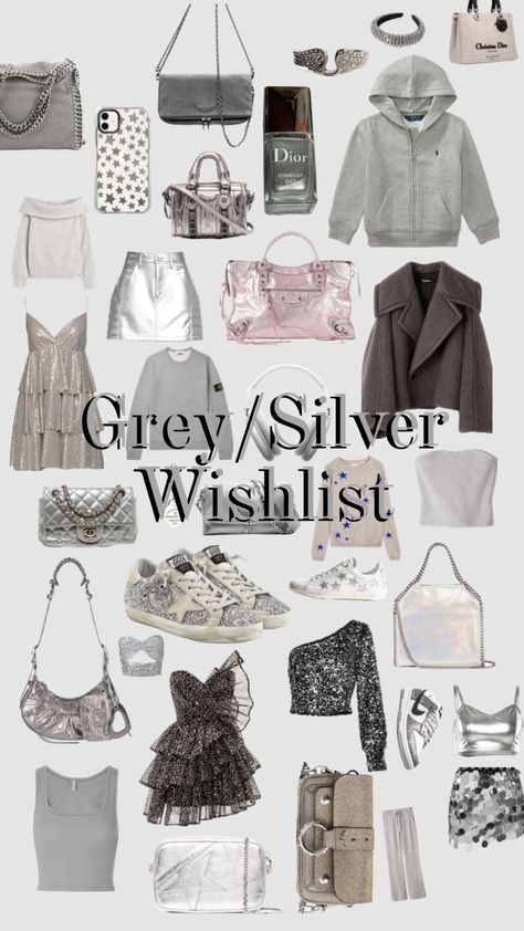 #wishlist #silver #grey #outfitinspo Viktoria Secret, Girl Wishlist, Blair Waldorf Outfits, Fashion Capsule Wardrobe, Stockholm Style, Cute Lazy Day Outfits, Lazy Day Outfits, Fashion Capsule, Stockholm Fashion