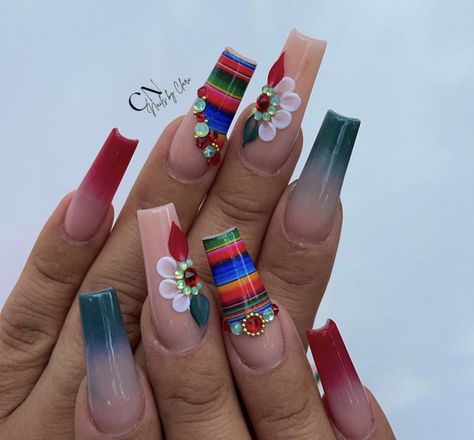 Mexican Flag Nails Designs, Mexican Independence Day Nails, Mexico Flag Nails, Mexican Nails Designs Mexico, Mexico Nails, Mexican Nails, Flag Nails, Mexican Independence Day, Mexican Independence