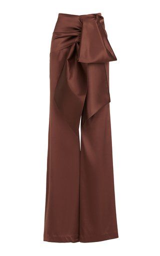 Women's Silvia Tcherassi Fall/winter 2023 Collection | Moda Operandi Goddess Outfit, Big Pants, Modest Dresses Casual, Luxury Wear, Casual Day Dresses, Pants Brown, Stylish Dress Designs, Clothes Crafts, Pants Design