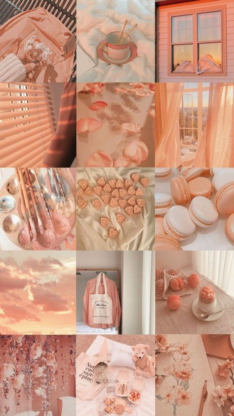 Coquette Asthetic, 4k Wallpaper Download, Preppy Wallpapers, Map Compass, Girl Wallpapers, Girly Wallpapers, Peach Aesthetic, Aesthetic Spring, Wallpaper Collage