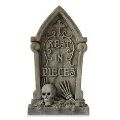 Halloween Yard Props, Halloween Headstone, Halloween Gravestones, Halloween Graveyard, Faux Moss, Halloween Tombstones, Grandin Road, Halloween Yard, Cute Halloween Costumes