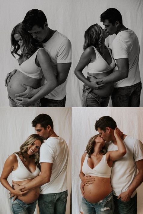 Home Diy Maternity Photos, Home Maturity Photoshoot, Maternity Photography Belly Showing, Diy Home Maternity Shoot, Diy Maternity Photoshoot At Home, Diy Couple Maternity Photos, Chair Maternity Photos, At Home Bump Pictures, Homemade Maternity Photoshoot