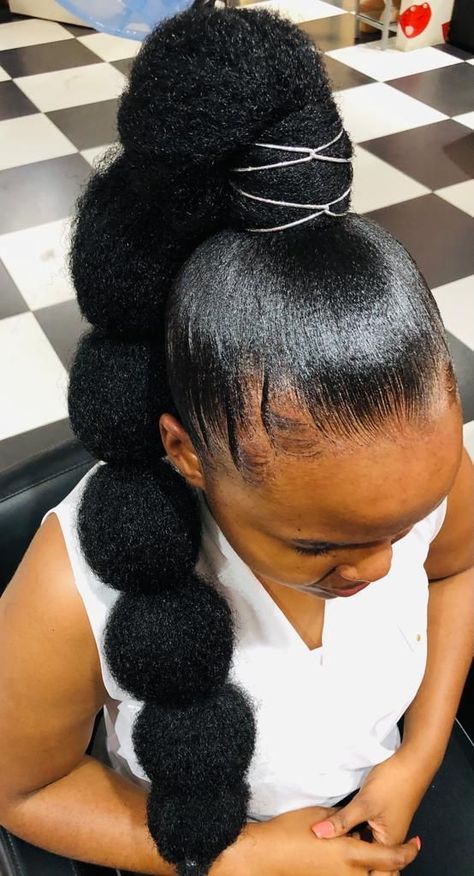 Pondo Hairstyles For Black Women Natural, Pondo Hairstyles For Black Women Short, Miss Africa, Haircuts Long Bangs, Pondo Hairstyles, Afro Hair Ponytail, Long Bangs Hairstyles, Updo Cabello Natural, Bangs Over 40