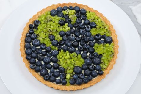 Earth Day Fruit Tart Tart Crust, Nerdy Nummies, Rosanna Pansino, Fruit Tart Recipe, Geek Food, Tarts Crust, The Planet Earth, Lemon Extract, Tart Recipe