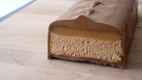 Copycat Milky Way Bars, Milky Way Midnight Recipe, Homemade Milky Way Bars, 3 Musketeers Candy, Milky Way Bars, Milky Way Chocolate, Mars Chocolate Bar, Candy Bar Recipe, Mars Chocolate