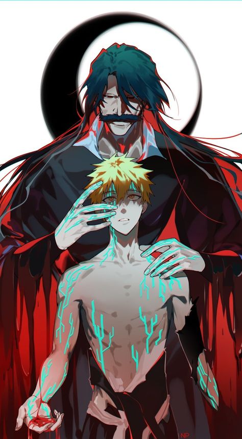 BLEACH: Sennen Kessen-hen Evil Anime Characters, Quincy Bleach, Bleach Ichigo Bankai, Bleach Pictures, Bleach Tybw, Human Figure Sketches, Bleach Anime Ichigo, Anime Demon Boy, Bleach Anime Art