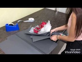 A step by step video on how i wrap a modern looking bouquet using premium Kraft Papers. Let me know if you like my design. Any comment on my video for furthe... How To Make Bouquet Wrap Step By Step, How To Wrap Flowers Tutorials, How To Make Flower Bouquet Step By Step, How To Wrap Flowers Like A Florist, How To Wrap Bouquet With Paper, How To Make A Bouquet Of Flowers, How To Make Bouquet Of Flowers, Flower Wrapping Ideas Florists, Floristics Ideas