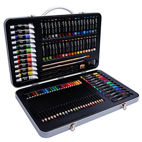 Art Materials Organization, Painting Gifts, Oil Pastel Colours, Felt Tip Markers, Art Kits For Kids, Sisters Art, Painting And Drawing, روتين العناية بالبشرة, Color Pencils